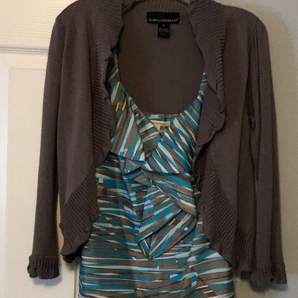 Banana Republic size 2 camisole and matching sweater